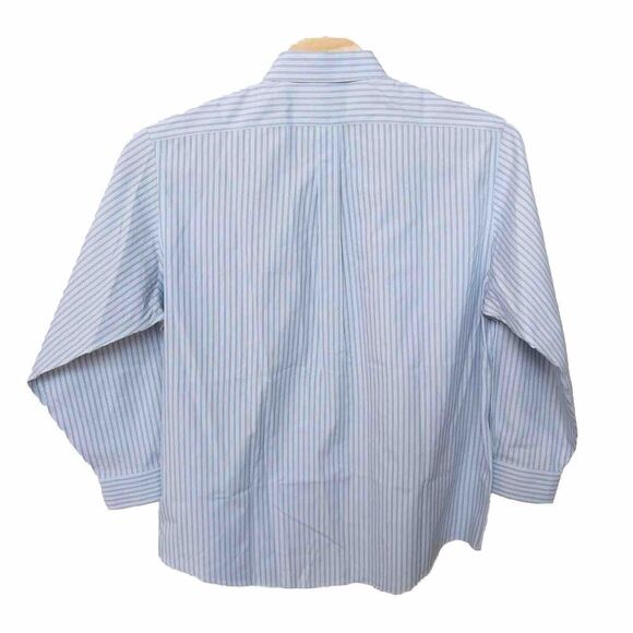 Brooks Brothers Purple Label Classic Button Up Dress Shirt 17.5/35 - Picture 2 of 5